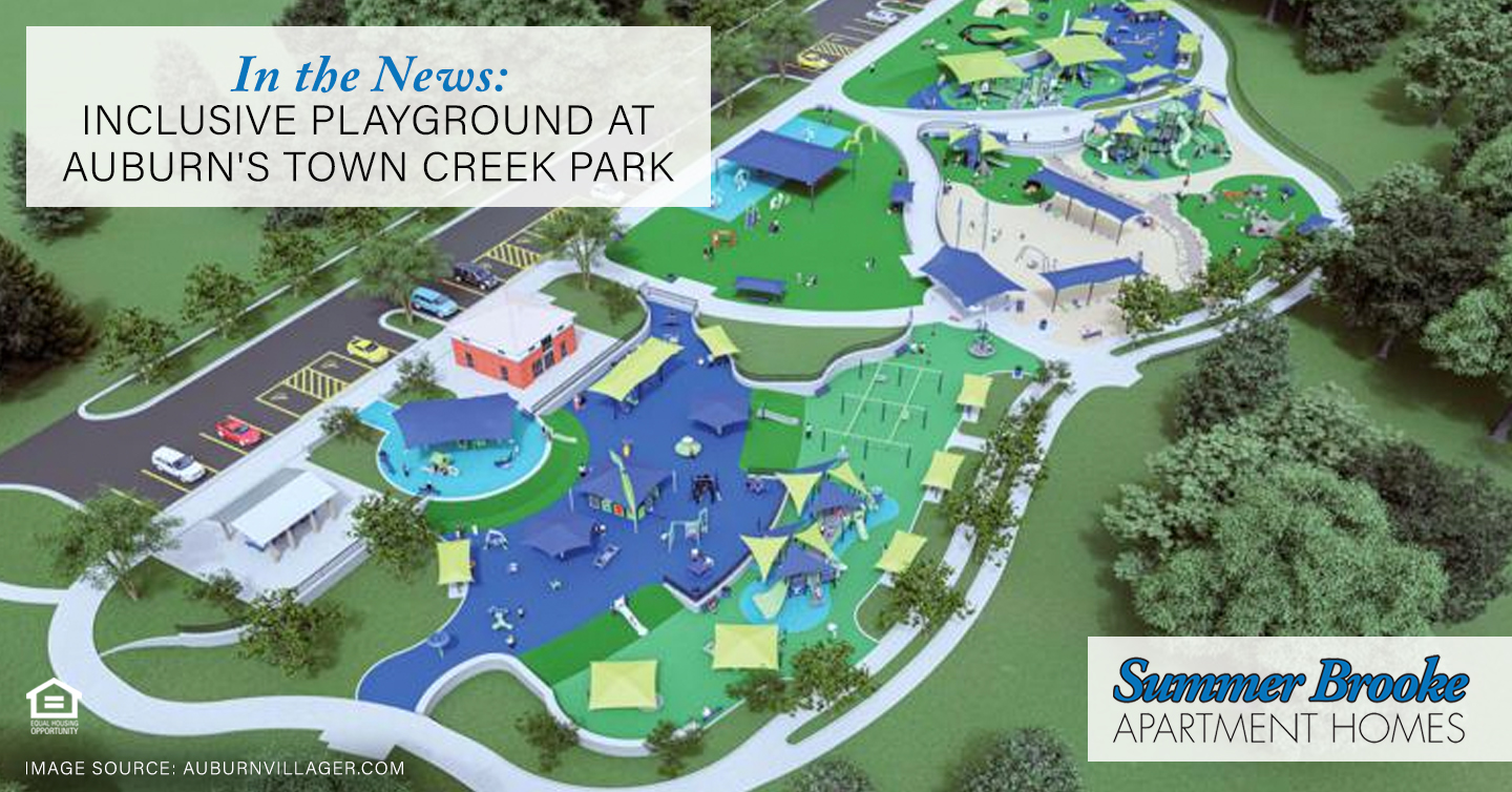 In the News: Inclusive Playground at Auburn’s Town Creek Park