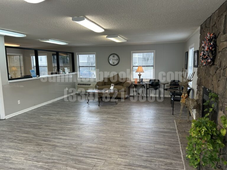 Leasing office interior Dottie A. Shanks Ali