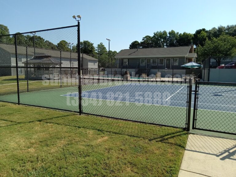 tennis court and pool Dottie A. Shanks Ali